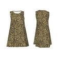 thumbnail image 7 of Yiaed Leopard2 Print Women's Sleeveless Dress, Loose Fit Summer Dress, Casual Sleeveless Dress for Women, 7 of 7