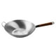 thumbnail image 3 of Sartén Wok Wok Antiadherente Utensilio de Cocina Sartén para Carne Sartén de Hierro Sin Revestimiento Sartén para Saltear Profunda 32cm con orejas, 3 of 9