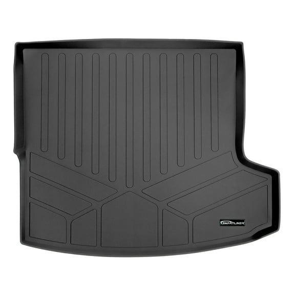 SMARTLINER All Weather Custom Fit Cargo Trunk Liner Trunk Floor Mat Black Compatible With 2019-2021 Acura RDX - All Models