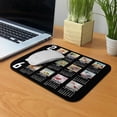 thumbnail image 5 of WIRESTER 8.66x7.08 in Rectangle Mouse Pad with Non-Slip Rubber Base for Computers, Laptop, Office & Home – Birds 2026 Calendar, 5 of 5