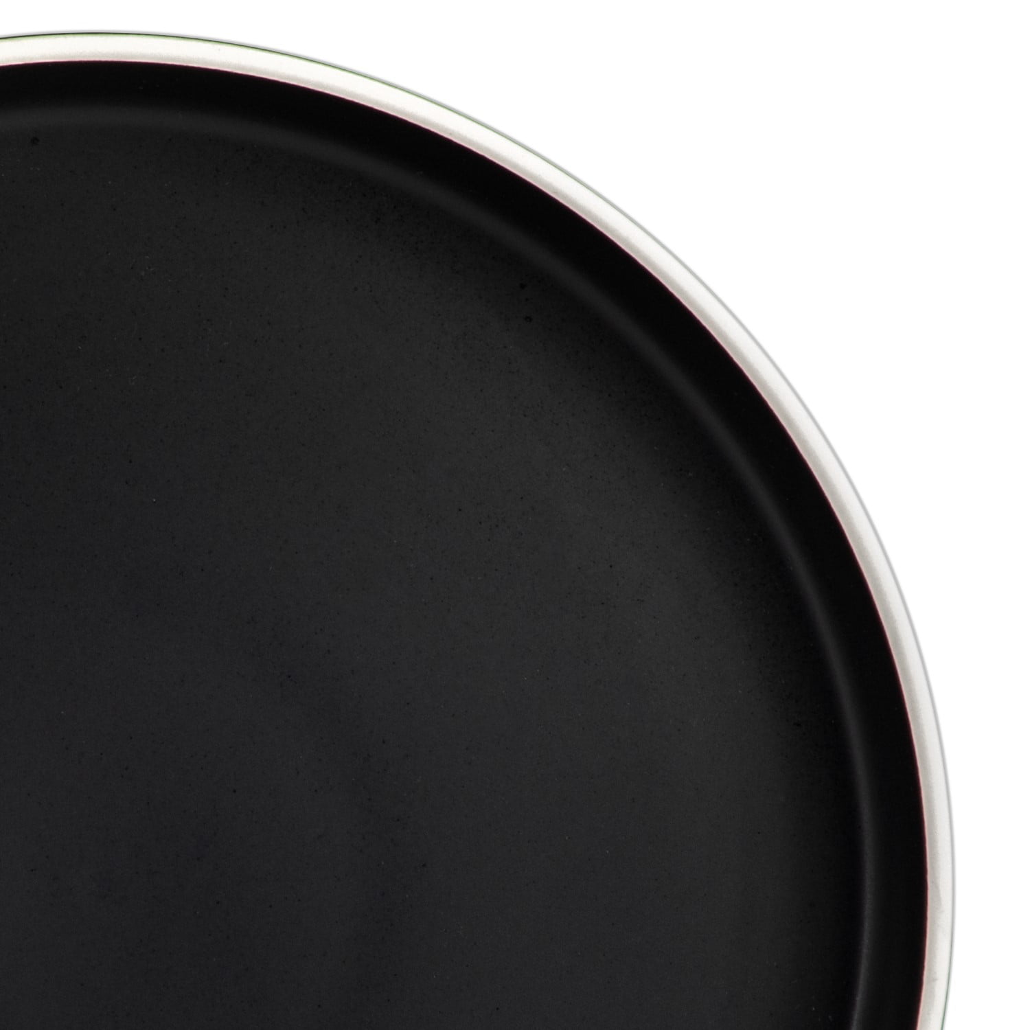 Gibson Home Zuma Nuevo 32 Piece Plates, Bowls, and Mug (Service for 8) Dinnerware Set - Black
