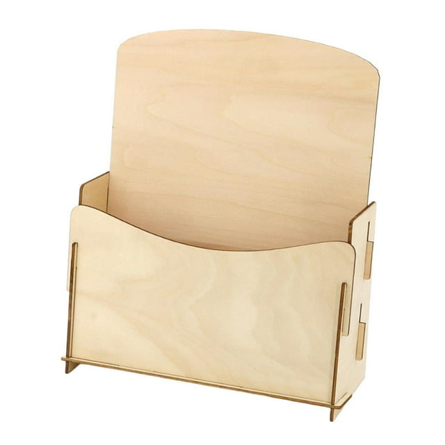 Organizador de escritorio, organizador de mostrador, folleto, versátil, creativo y práctico. 23x10x27cm