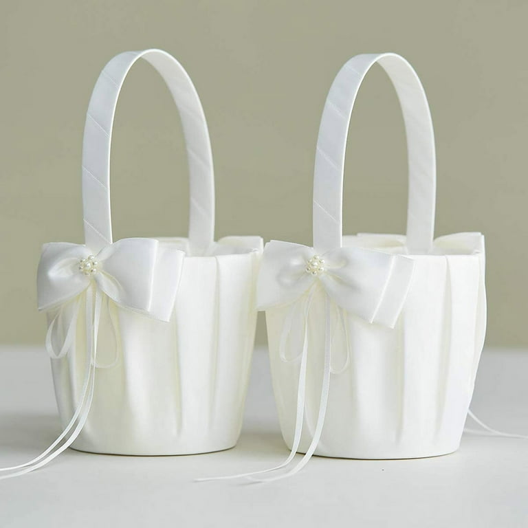 Cute flower hot sale girl baskets