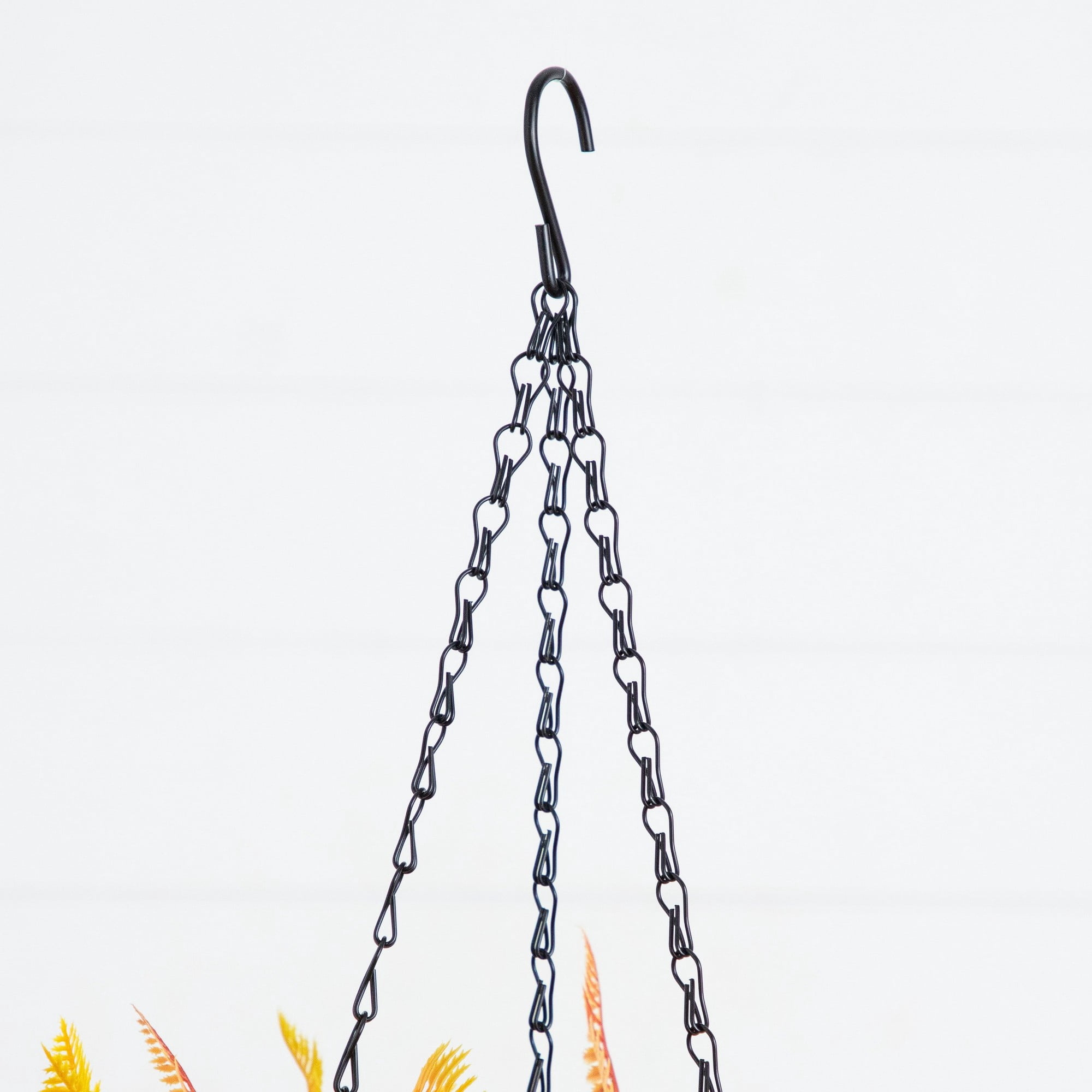 36in. UV Resistant Autumn Artificial Fall Fern Hanging Basket (Indoor/Outdoor)