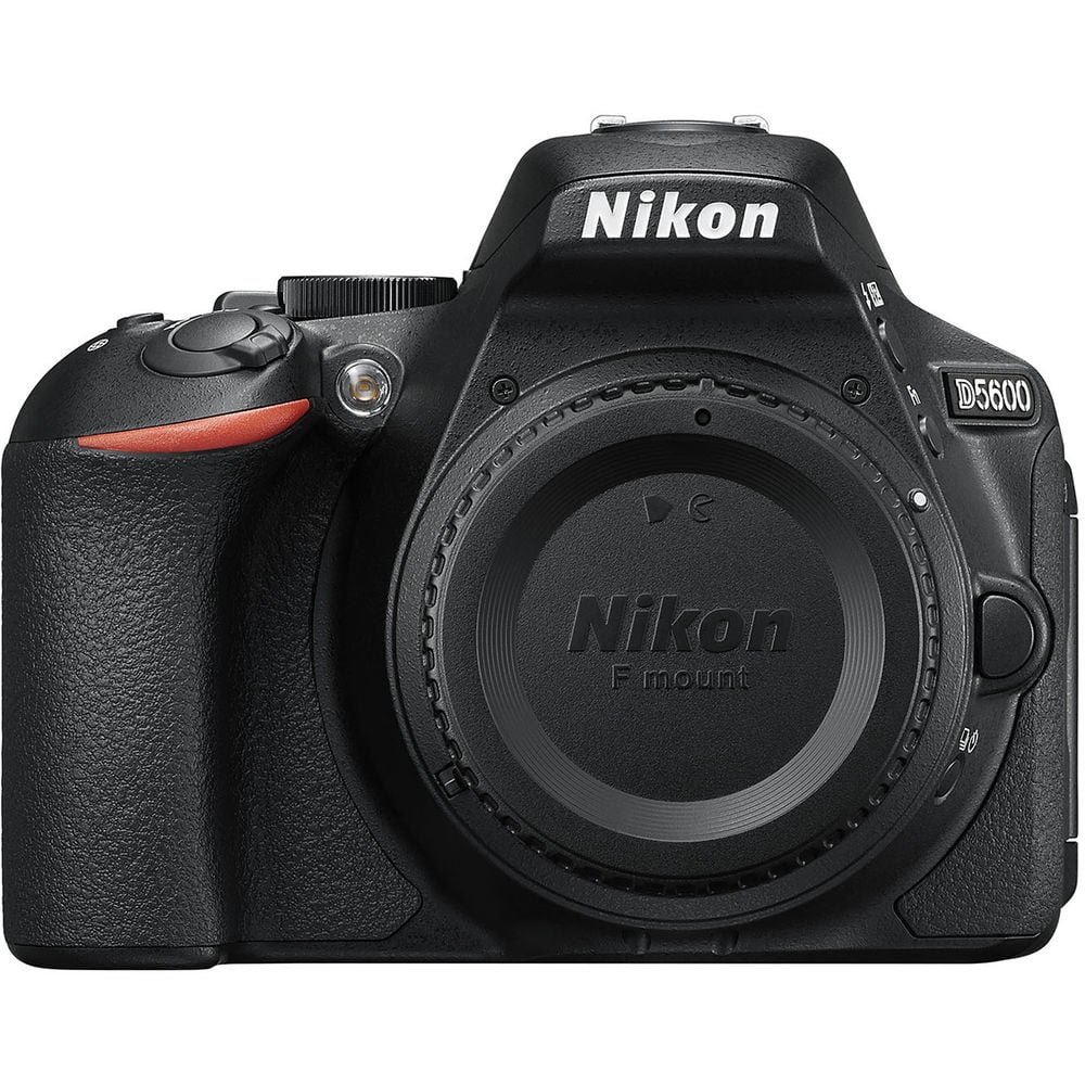 Nikon D5600 DSLR Camera + 17-50mm f2.8 VC + 35mm f/1.8 + LED Kit +