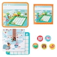 thumbnail image 1 of Juego de madera para el cerebro, entrenamiento de pensamiento lógico, rompecabezas, juego de construcción de formas geométricas, ayuda para el aprendizaje de matemáticas, juguetes de C, 1 of 9