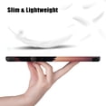 thumbnail image 6 of Dteck Case for Google Pixel Tablet 2023, Ultra Slim Foldable Folio Stand Hard Back Cover Shockproof Protective Case for Google Pixel Tablet,Sunset, 6 of 11