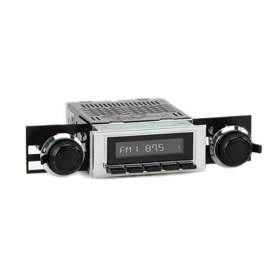 RetroRadio Compatible with 1968-79 Chevrolet Nova Features Include Bluetooth, USB, AM/FM HCB-M2-113-117-254-33-93C