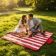 thumbnail image 4 of Manta impermeable para picnic al aire libre – Manta plegable grande de 200 x 150 cm para playa, camping, césped, parque y viajes., 4 of 6