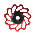 thumbnail image 1 of Polea De Rodamiento De Cerámica Para Bicicleta, Polea De Trasero De Bicicleta 11T Ligera Para Reemplazo, 1 of 7