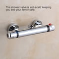 thumbnail image 3 of Thermostatic Shower Valve, Constant Temperature Hot Cold Water Mixer, Anti Scald, Brass Construction, Quick Balancing, 3 of 8