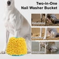 thumbnail image 2 of YIFAEUX 2-in-1 Dog Paw Cleaner Portable Dryer Cup with Absorbent Built-In Towel Machine Washable Pet Foot Washer Paw Cleaning Tool for Mud Dirt Sand Water, 2 of 6