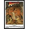FRAMED Indiana Jones - Raiders of the Lost Ark 1982 - Cracking the Whip 36x24 Movie Art Print Poster Harrison Ford Karen Allen Action Adventure