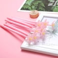 thumbnail image 5 of 10Pcs Cute Pink Flower Gel Ink Pens Writing Pens 0.5 Mm Fun Pens Bulk for Office Supplies Flower Pens Floral Pens Aesthetic Pens Decorative Pens Romantic Gel Ink Pens Smooth Writing Pink Stationery, 5 of 9