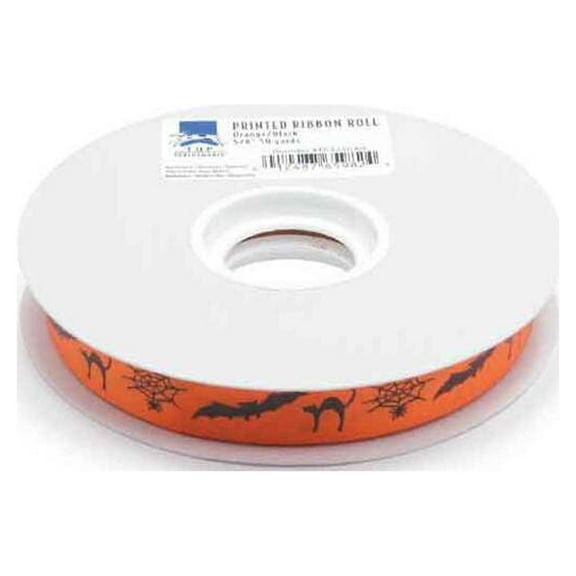 Top Performance TP Printed Ribbon Roll 50yds Org/Blk