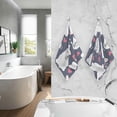 thumbnail image 5 of Coolnut White Llama Patterned Hand Towels 2 PCS, Cotton Bath Towel for Drying Face Hands Body Decorative Water Absorbent Lightweight Towels for Bathroom Ktichen Travel Gym, 16"x28", 5 of 6