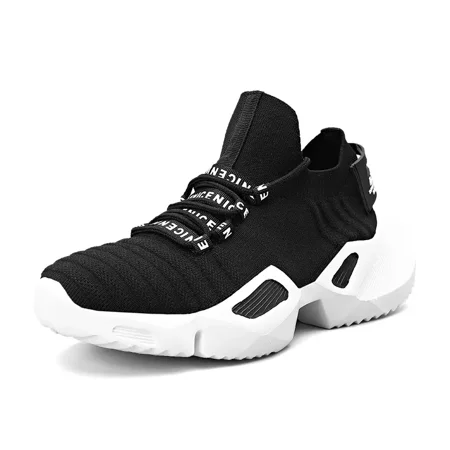 

Men‘s Lightweight Breathable Striped Lace Up Sneakers Christmas Gift