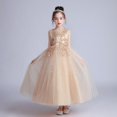 thumbnail image 4 of Vestido infantil sin mangas, vestido de princesa de alta gama, vestido de novia para niña, minifalda, vestido de pasarela para niña de las flores, vestido de disfraz de piano, 4 of 6