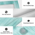 thumbnail image 5 of Turquoise Outdoor Rug 3x5 Ft, Non Slip Washable Area Rug, Modern Abstract Art Ombre Striped Patio Rugs Carpet Runner, Large Floor Mat for Indoor/Outdoor Deck Porch Camping, 5 of 8