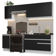 thumbnail image 1 of Cocina Integral Completa Modular Madesa Glamy 240cm BN 07, 1 of 5