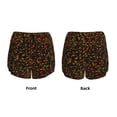 thumbnail image 3 of Cauagu Color Music Print Women's 2 in 1 Running Shorts Athletic Workout Gym Yoga Shorts Running Shorts for Women-X-Large, 3 of 7