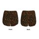 thumbnail image 3 of Balery Color Music Pantalones cortos deportivos para mujer con forro y dos bolsillos, elásticos, para entrenamiento, gimnasio, yoga-Small, 3 of 7