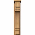 thumbnail image 2 of 6"W x 14"D x 30"H Pescadero Rough Sawn Corbel w/Backplate, Western Red Cedar, 2 of 9
