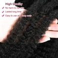 thumbnail image 5 of Frenchies Horquilla de pelo francesa con revestimiento de terciopelo, extra suave, para mujeres, extensiones de boda o peluca, 6 perlas + 6 cristales, 20 unidades (10 Lrg 10 Sm), color marrón, 5 of 5