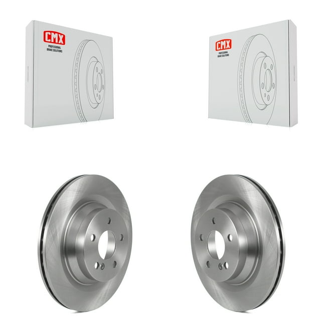 CMX Rear Disc Brake Rotors Pair for Car Mercedes-Benz E550 CLS550 K8-102351