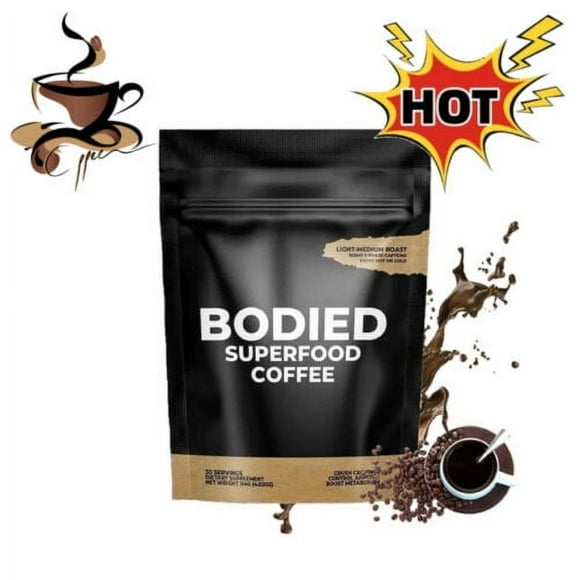 Bodied Superfood Coffee|Superfood Coffee Blends for Energy &Nutrition | Science; NEW Better