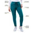 thumbnail image 3 of Adar Pro Scrubs For Women - Ultimate Yoga Jogger Scrub Pants, 3 of 7