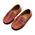 thumbnail image 5 of Willtoo Girl Boy's Dress Shoes Slip-On Penny Loafers Casual Back to School Style for Toddler/Little Kid/Big Kid, 5 of 5