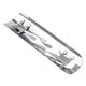 thumbnail image 2 of Protection thermique pour silencieux d'échappement de moto, argentée, 2 of 4