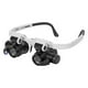 thumbnail image 1 of Magnifying Glass with 2Led Light 8X/15X/23X Telescopic Magnifier Loupes Glasses for Electronic Weldi, 1 of 5