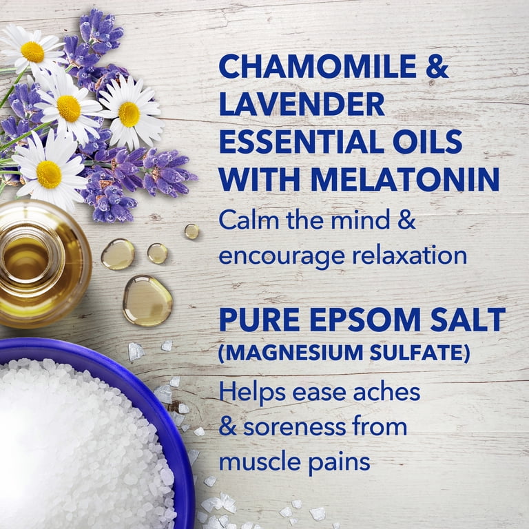 Dr Teal's Melatonin Sleep Blend Epsom Salt Soak, 7 lbs photo 5