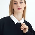 thumbnail image 2 of Zhengup Fake Collar Detachable Dickey Collar Blouse Half Shirts Collar Lapel Shirt Collar Faux Collar False Collar for Women, 2 of 7