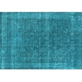 thumbnail image 1 of Ahgly Company Indoor Rectangle Oriental Light Blue Industrial Area Rugs, 8' x 12', 1 of 4