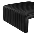 thumbnail image 5 of NPD Furniture Atkinson Faux Leather Coffee Table in Black, 5 of 13