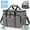 gray, variant on Merryhome 60 Can Collapsible Soft Sided Cooler Bag, Leakproof Insulated Portable Cooler for Beach, Camping, Travel, Picnic and Grocery, Gray
