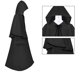 thumbnail image 5 of Capa de mujer unisex, túnica de monje medieval, túnica de cosplay, chal, disfraz de escenario, capa grande, capa para mujer, 5 of 6