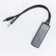 thumbnail image 4 of 2X Divisor PoE Mini Gigabit 10/100/1000Mbps Divisor POE Salida CC 12V Alimentación A Través de Ethernet IEEE 802.3af para IP Came Negro, 4 of 5