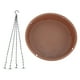 thumbnail image 2 of Baño para pájaros colgante, baño para pájaros, bandeja colgante para baño de pájaros, plataforma de comedero para pájaros con semillas para exteriores, estética elegante, 2 of 8