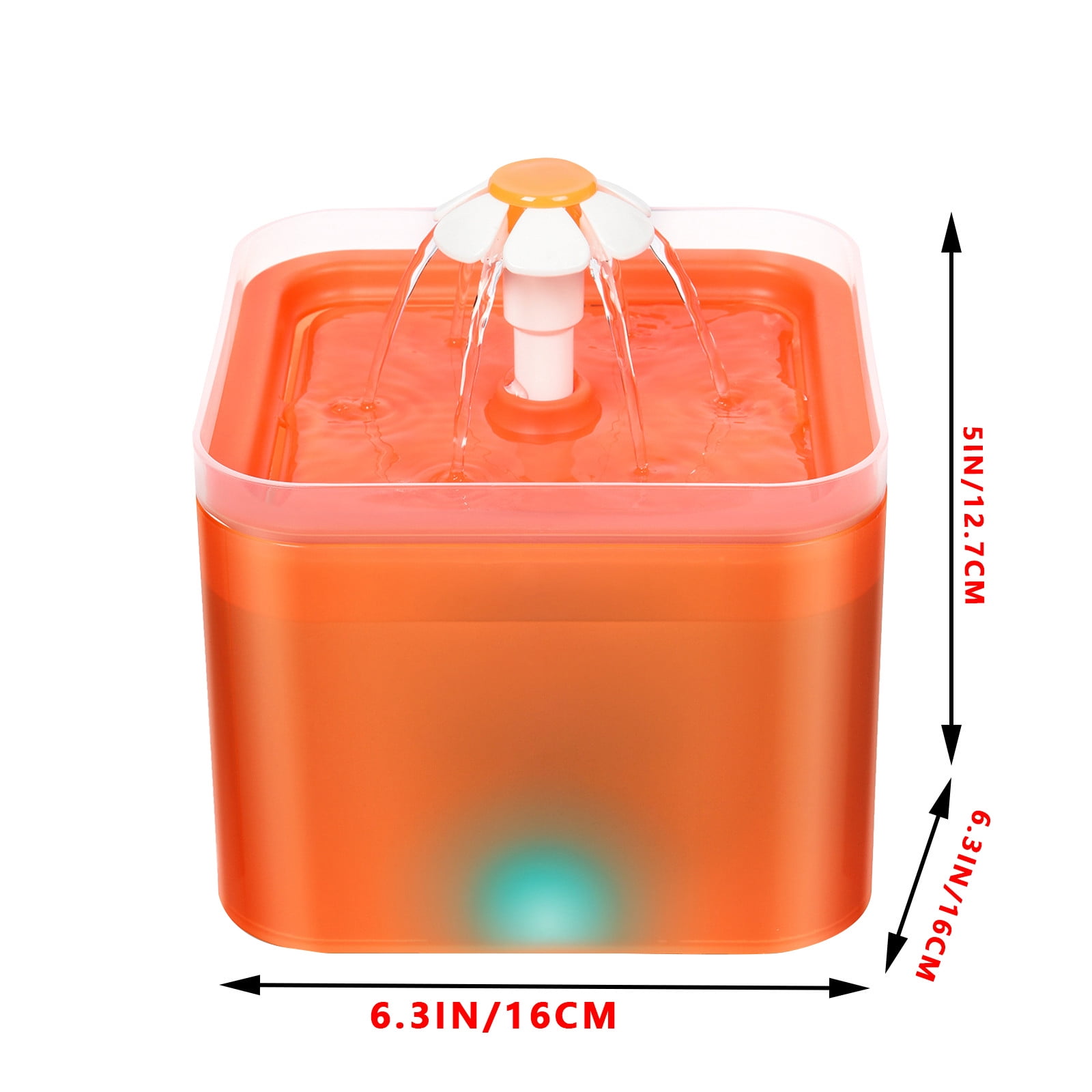 〖Hellobye〗Pet Water Dispenser Charging AutomaticFountain with LEDWater