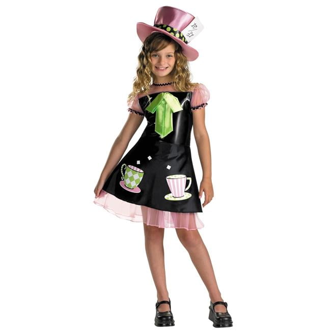 morris costumes dg3063g mad hatter child costume size 10 12