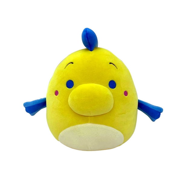 Squishmallows Disney 8" Flounder Stuffed Animal Plush Toy