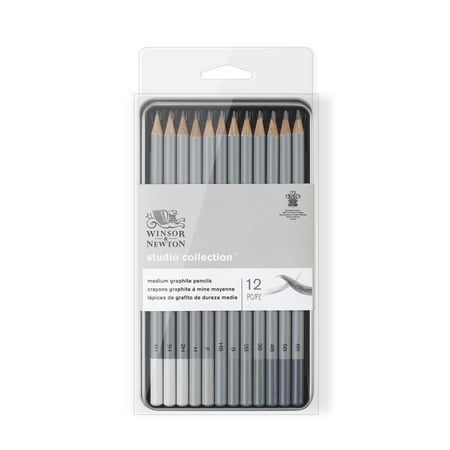 UPC: 0884955064856 | Winsor & Newton Assorted Graphite Pencil (12 Pieces)