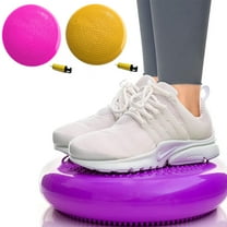 Cheers.US Balance Disc-Stability Wobble Cushion Lumbar Support for Desk and Office Chair Lower Back Pain Relief and Support Kid’s Wiggle Seat for Classrooms Home Gym Workout Equipment Pump Included