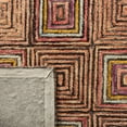 thumbnail image 6 of SAFAVIEH Aspen Chedomir Geometric Squares Wool Area Rug, Pink/Blue, 5' x 8', 6 of 9