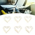 thumbnail image 1 of Heart Shaped Metal Paper Clips, Cute Portable Adorable Small Clips for Document Organization, with for Home, School, Office Use, 1 of 7