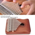thumbnail image 3 of 21 Keys Kalimba Thumb Piano, Portable Musical Single Board Thumb Piano Instruments with Finger Protectors Suitable for Professional Music Lovers, 3 of 7